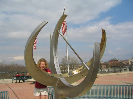 Corinne and the Sundial