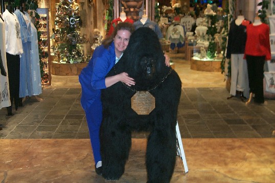 Annette with Gorilla