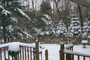 West Lafayette Snowfall
