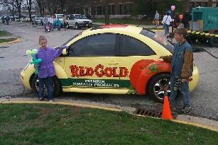 Bug Bowl - Red Gold Car