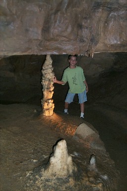 Harrison Goofin' in the Cave